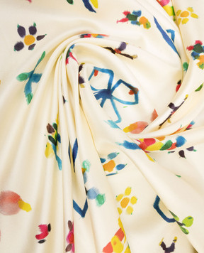 Alemais Beige Sidi silk scarf 6630A