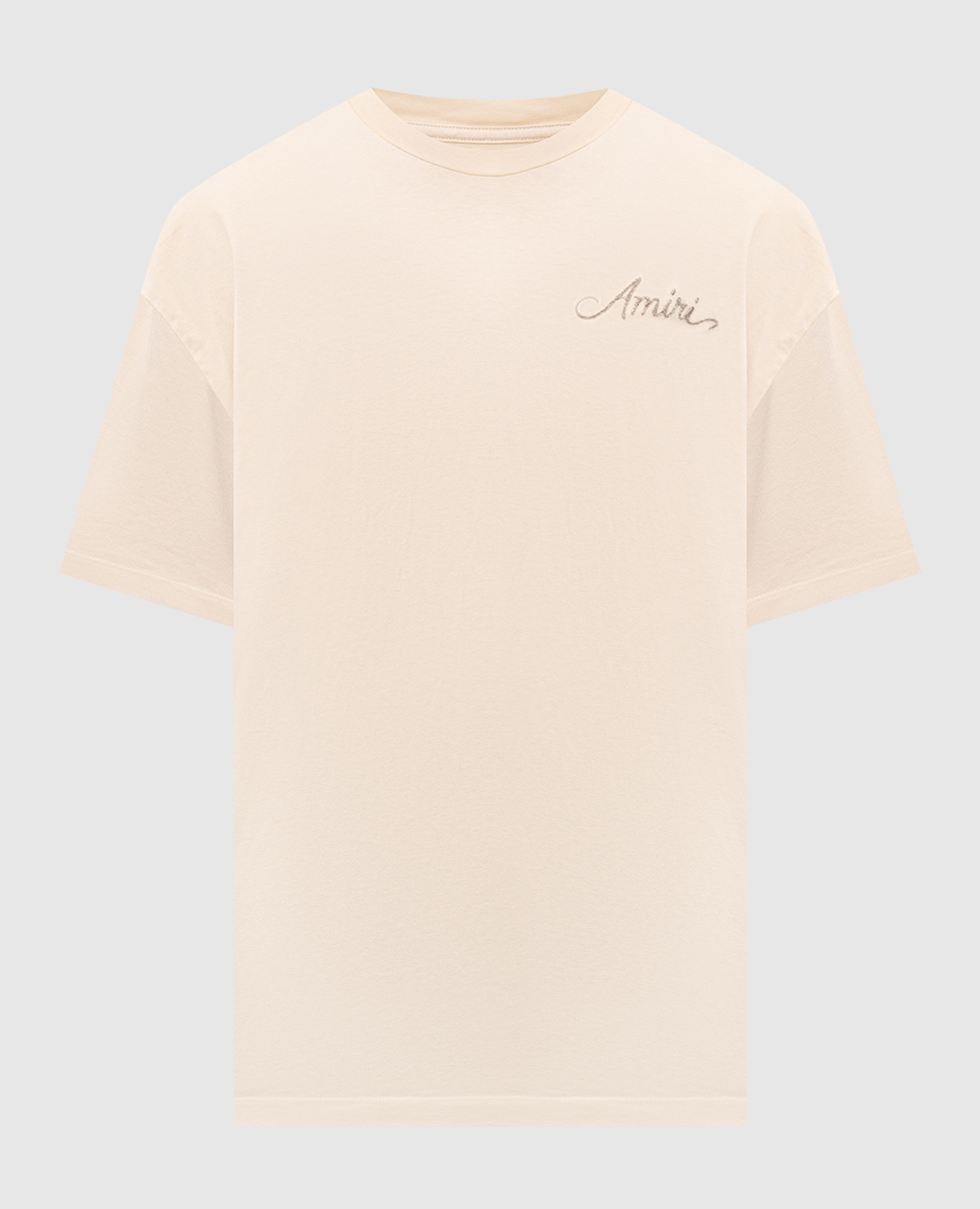 Beige MA QUAD CHECKERBOARD T-shirt