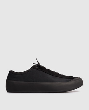 Stone Island Black sneakers with logo L1SFWS100010S0448