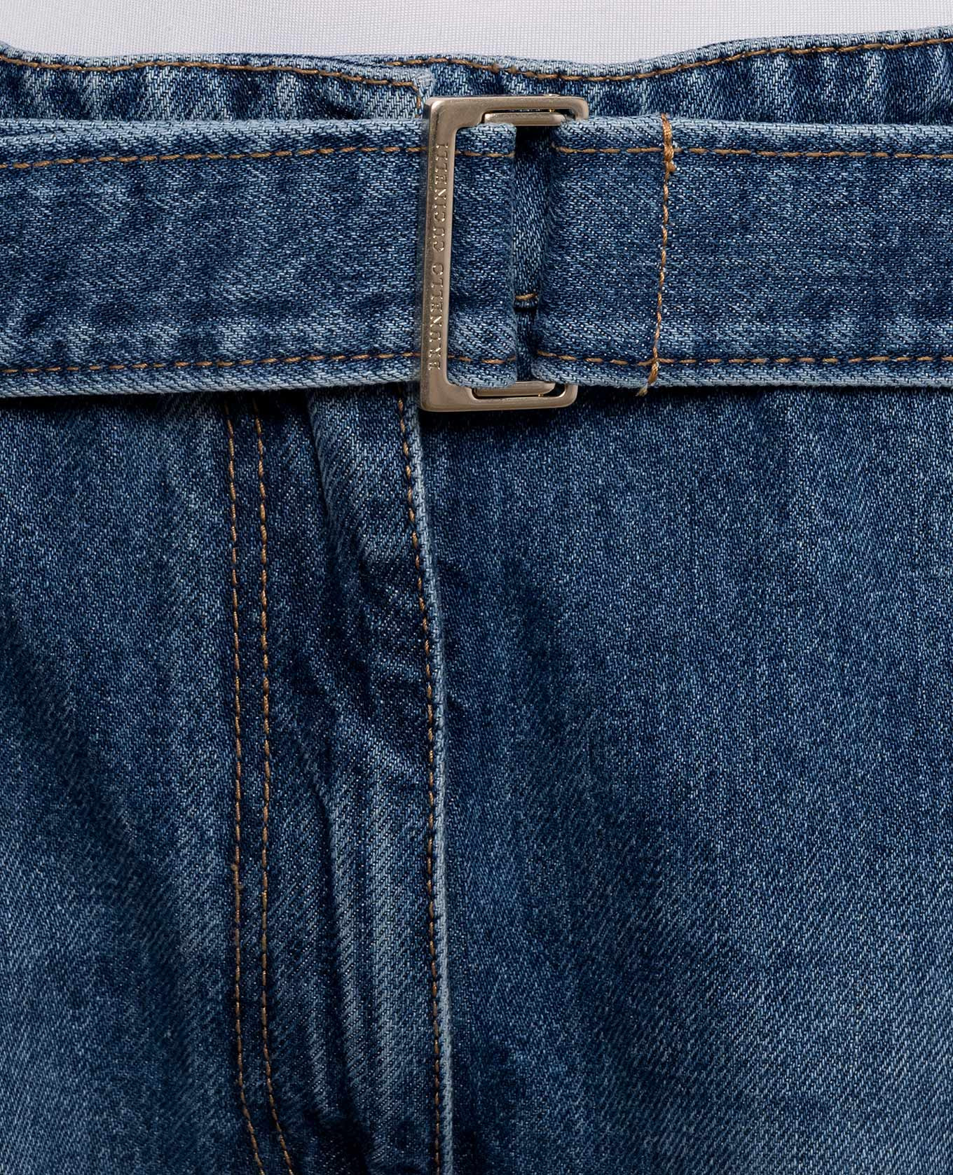 Blue jeans with a belt Brunello Cucinelli 5
