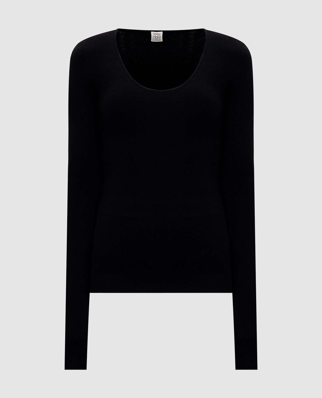 Black wool jumper Toteme