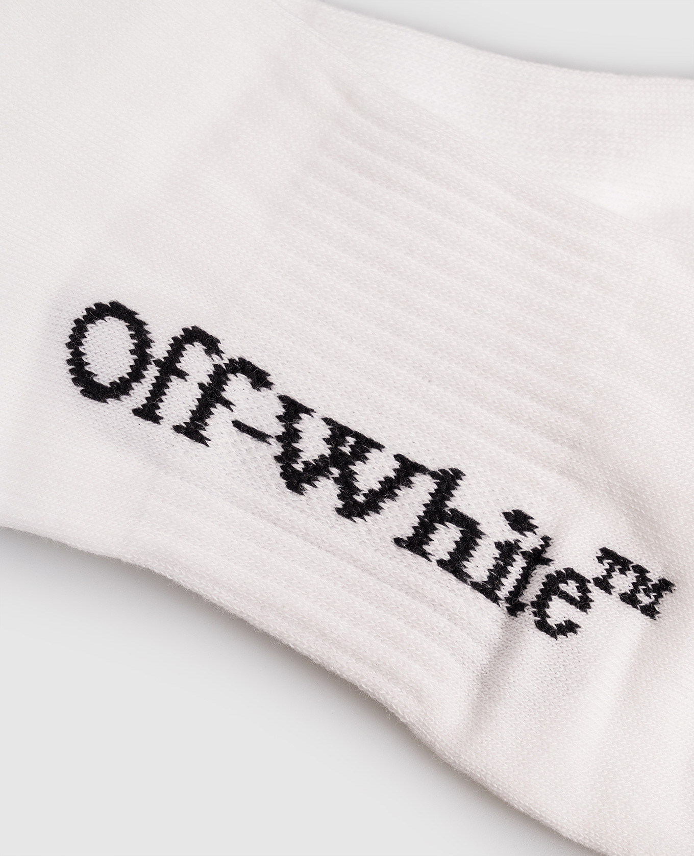 

White socks with emblem Off-White