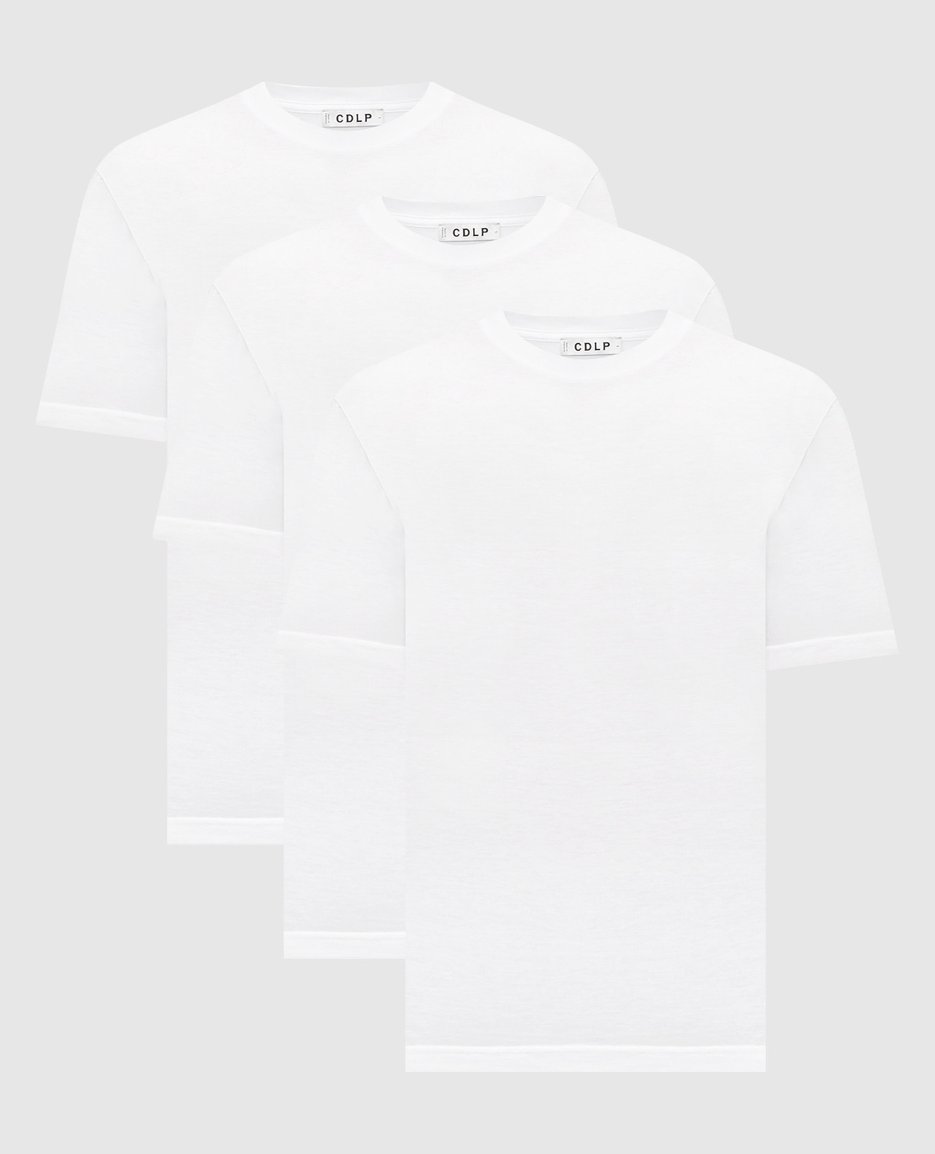 Set of white t-shirts