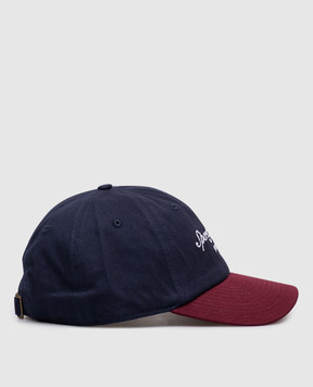 Sporty & Rich Blue cap with logo embroidery AC04075328BL150