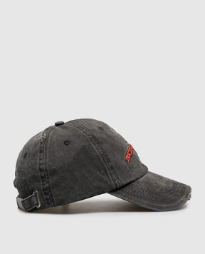 Misbhv Gray cap with vintage effect 261U122