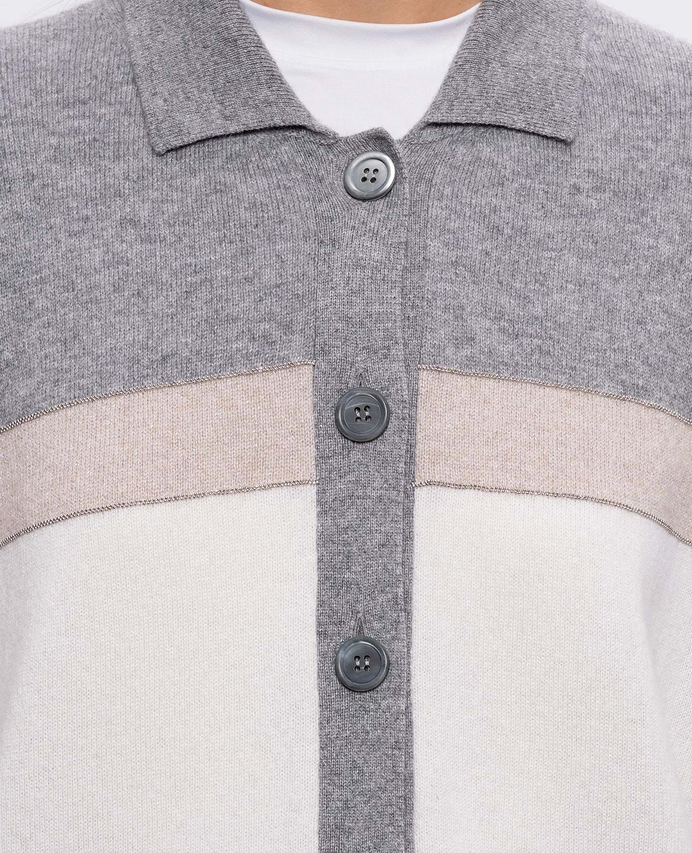 Cardigan made of wool, silk and cashmere Peserico 5