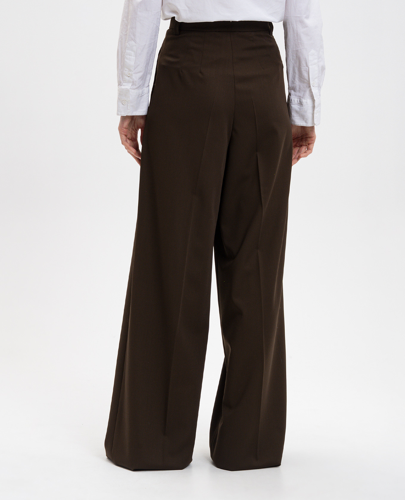 

GARENNA brown wool pants Max Mara Weekend