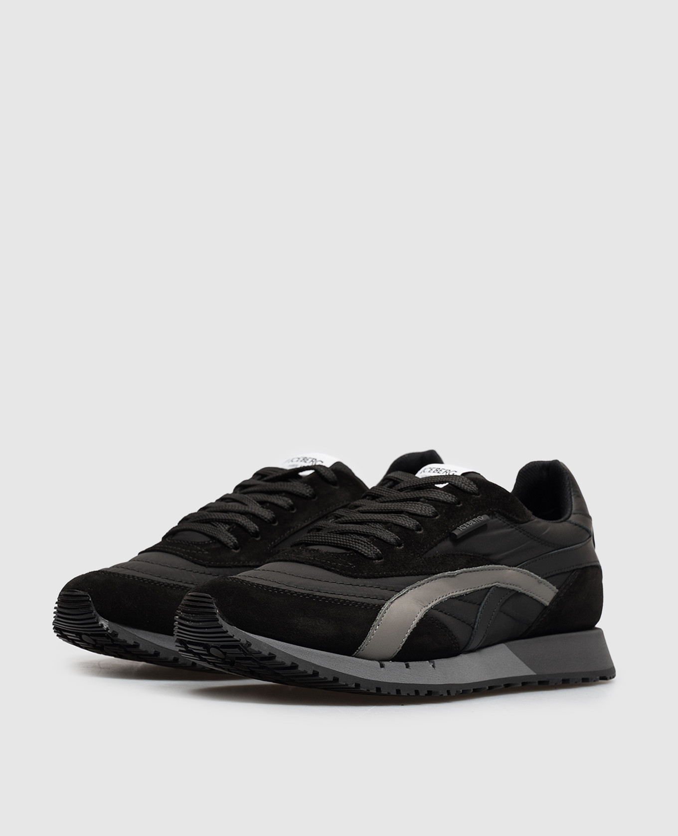 Black combination sneakers Iceberg 2