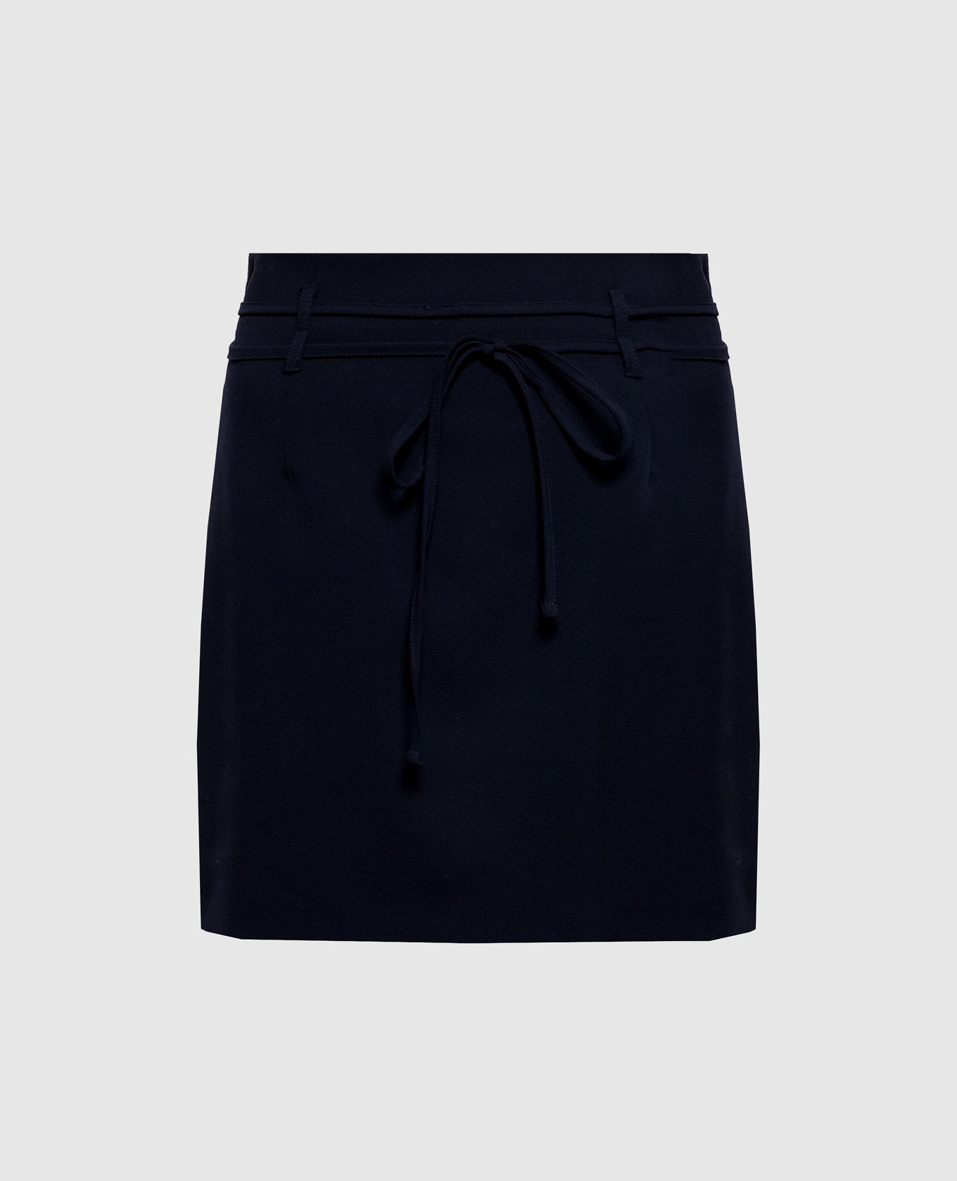 Blue mini skirt