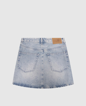 Maison Margiela MM6 Children's blue denim skirt M60975MM06Y