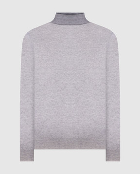 Canali Gray wool golf MK02481C0002