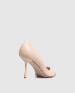Le Silla Beige leather shoes Bella 4215C080BMPPNEM