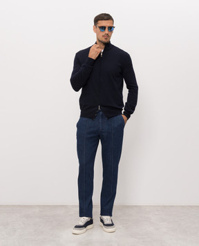 Cashmere&Whiskey Blue cardigan 97396
