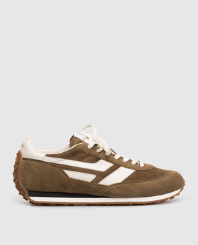 Tom Ford MICK brown suede sneakers J1511LCL046N