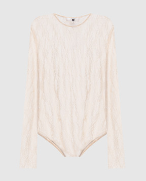 Twinset Ivory lace bodysuit 262LI2NEE