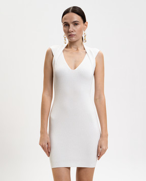 Balmain White mini dress GF1R4275KJ44