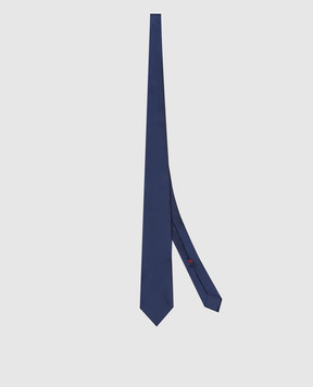 Brunello Cucinelli Blue silk tie MX8760018