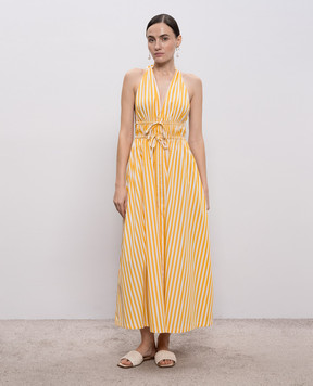 Faithfull Ermita striped midi dress FF4412OMT
