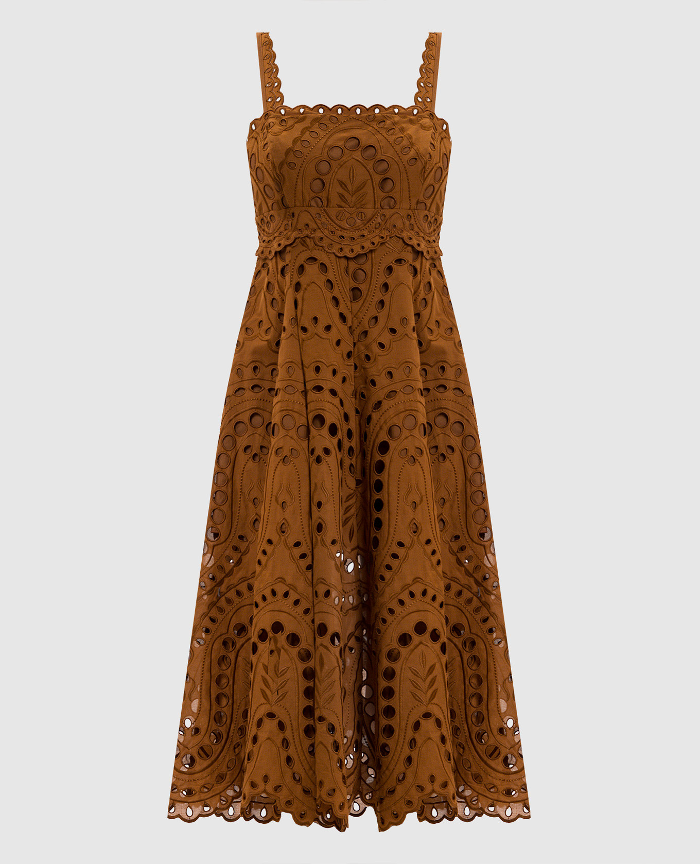 

Brown Glimmer Midi Dress Charo Ruiz