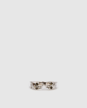Alexander McQueen Silver ring 855354J160Y
