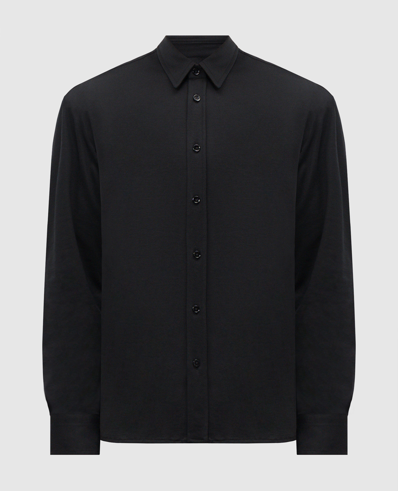 

Black shirt with silk Tom Ford