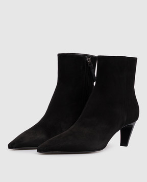 Premiata Black suede ankle boots M6802CAMOSCIO