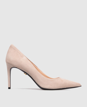 Babe Pay Pls Beige suede shoes 201801ZA