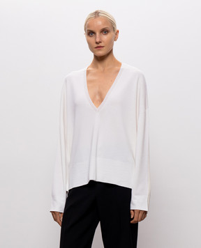Tom Ford Ivory combination pullover MAK1477YAX1069