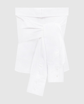 Giuseppe Di Morabito Milano White off-shoulder top 06SSTO41716302