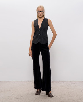 CITIZENS OF HUMANITY Black corduroy pants Nora 2324041
