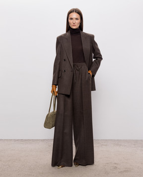 Max Mara Brown PANTONE wool trousers MXSPANTONE
