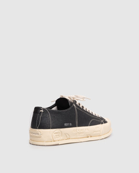 Premiata Vincent black leather sneakers VINCE015