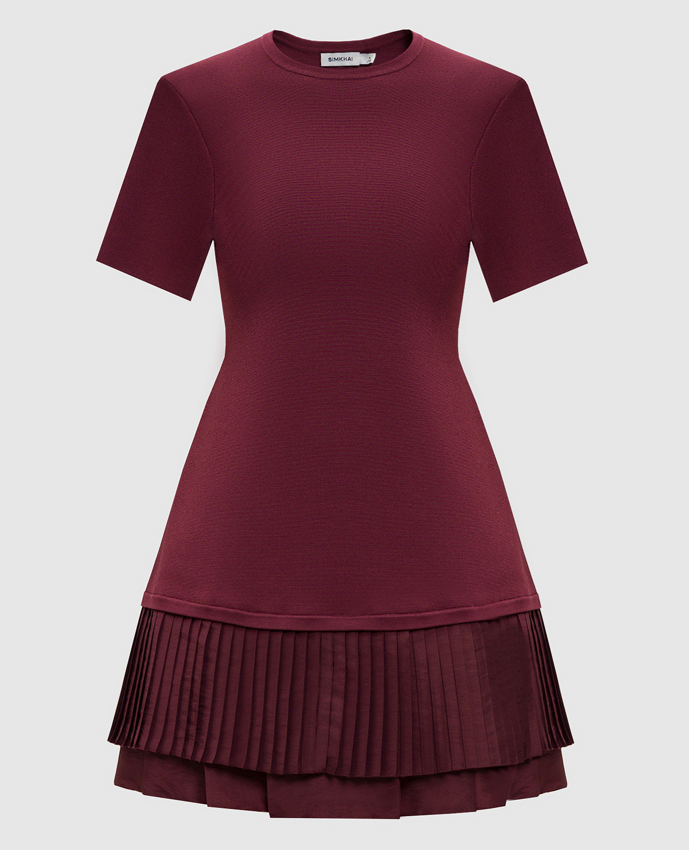 

Burgundy mini dress Lorin Simkhai