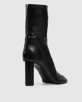 Paris Texas Black leather Alice ankle boots PX2030XNPTS