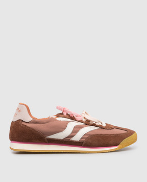 Maripe Brown PURE combination sneakers PURE