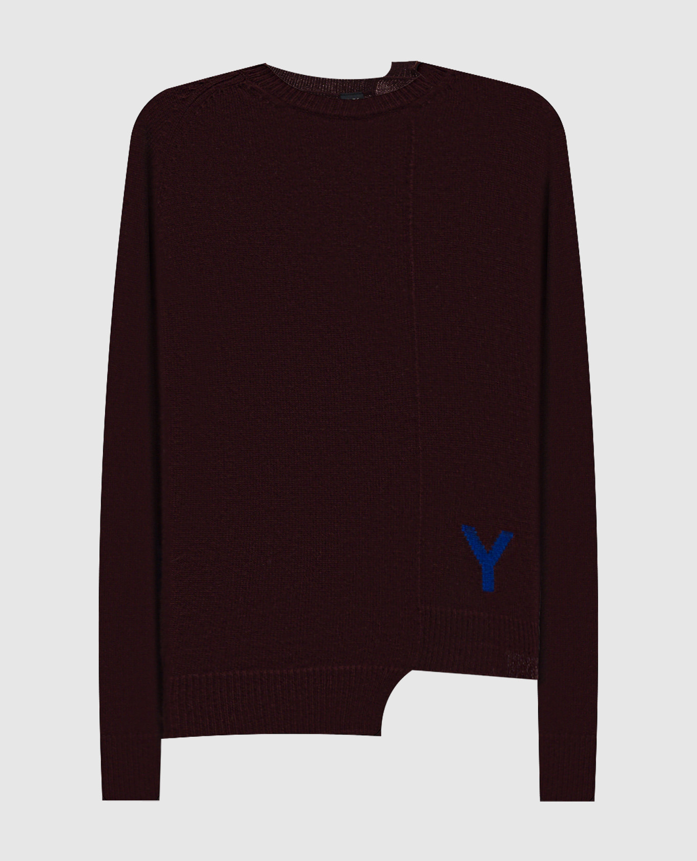

Burgundy wool sweater Y`S Yamamoto