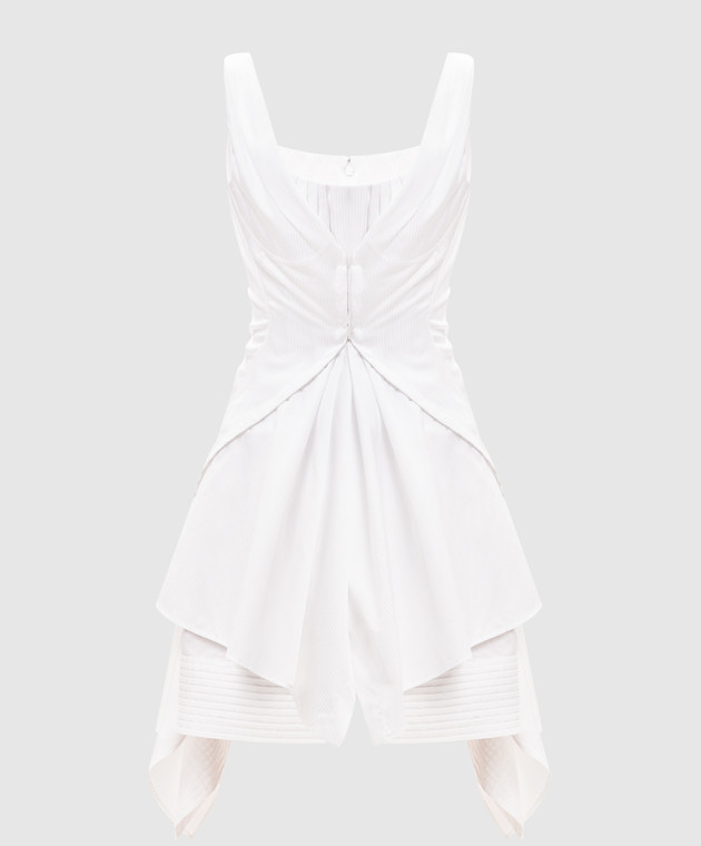 asymmetrical dress hoco 2007 Alexander McQueen Butterfly Motif Silk Asymmetric Billow Sleeve B