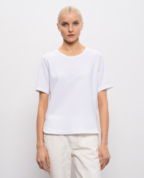 Herno White straight-cut T-shirt JG000325D52003