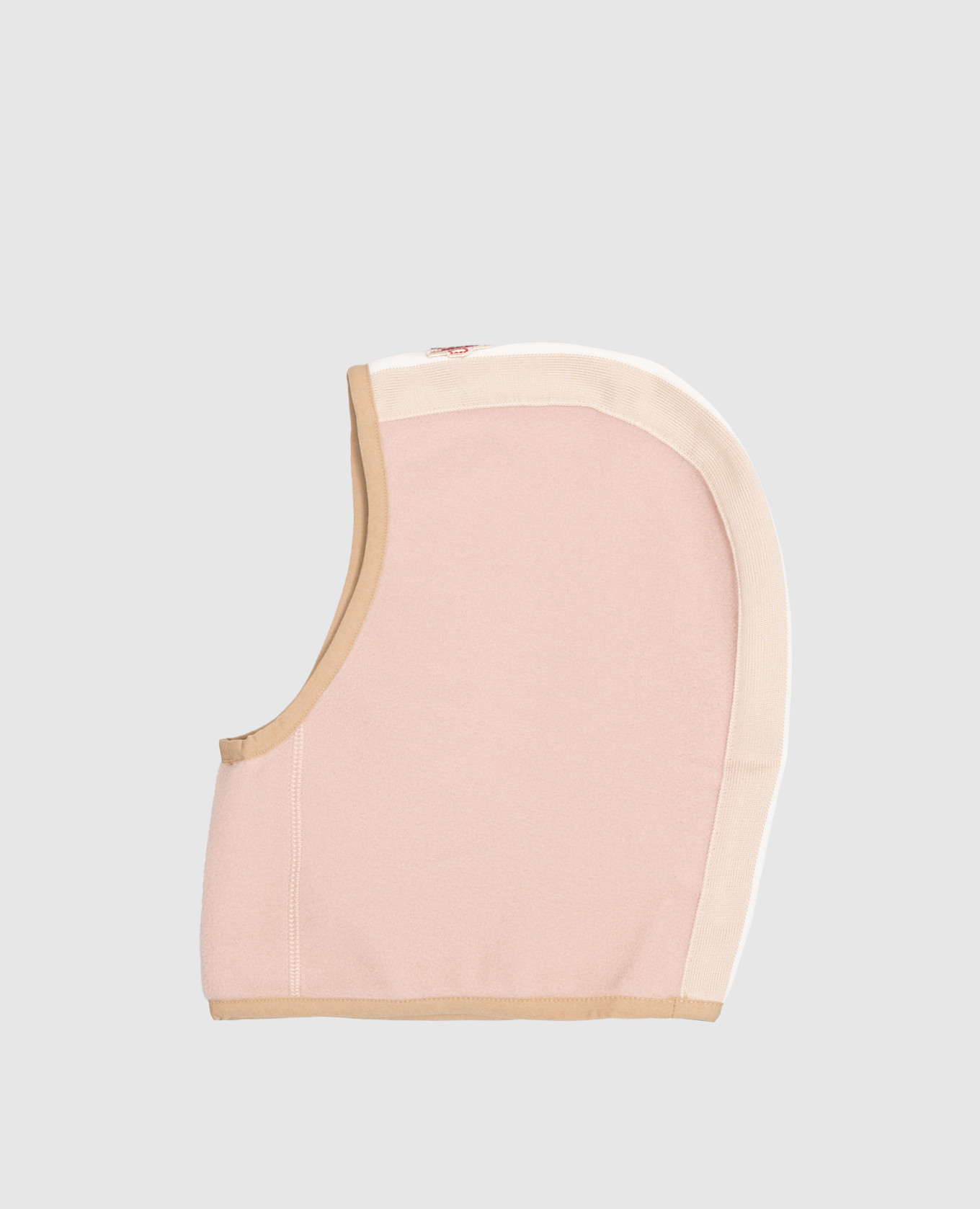 Children's beige hood