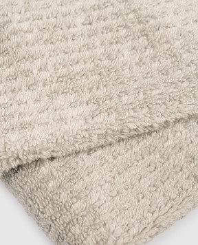 L'appartement Texture terry towel, khaki TEXTURECOTTONHANDTOWEL