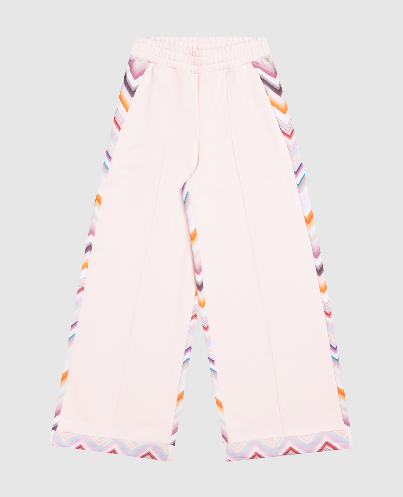 Children's pink printed sweatpants Missoni