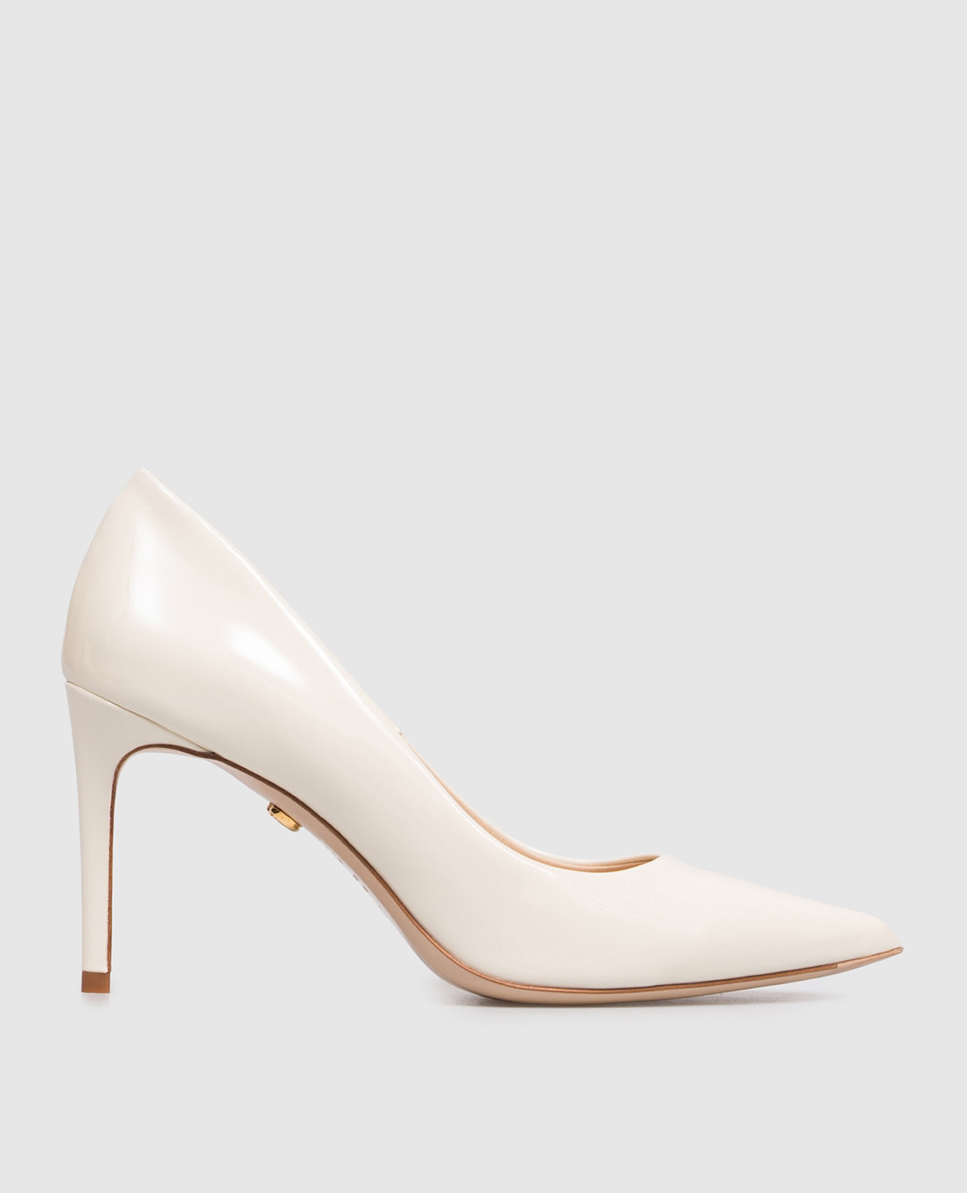 

Ivory patent leather shoes Babe Pay Pls, Beige