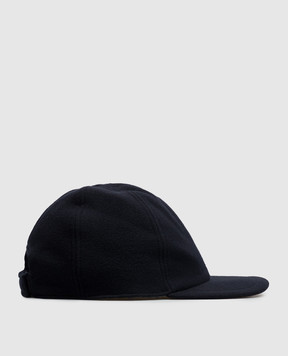 Doriani Cashmere Blue wool cap 191T125T125