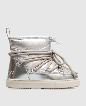 Inuikii Children's gray Mountain moon boots 300100301623334