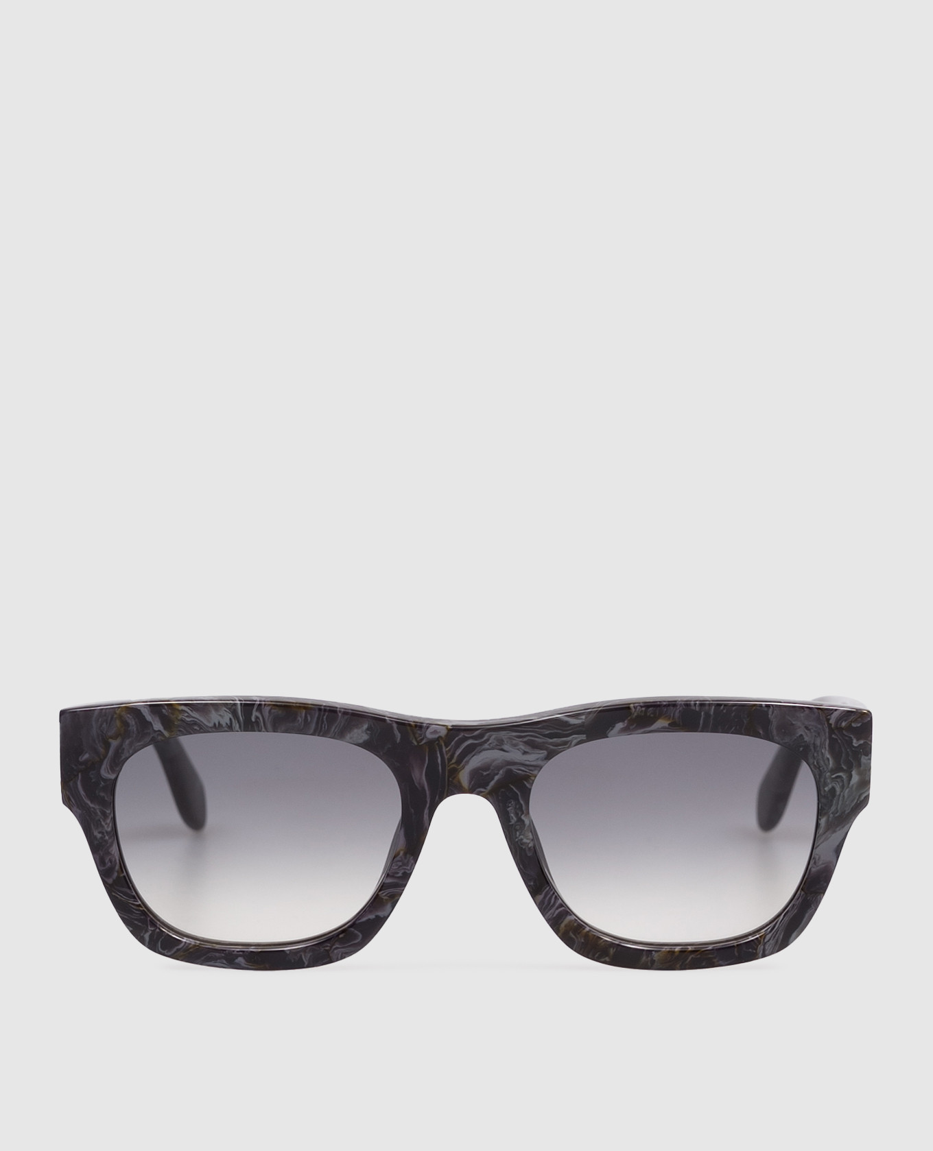 

Black Clifton sunglasses with textured logo Palm Angels