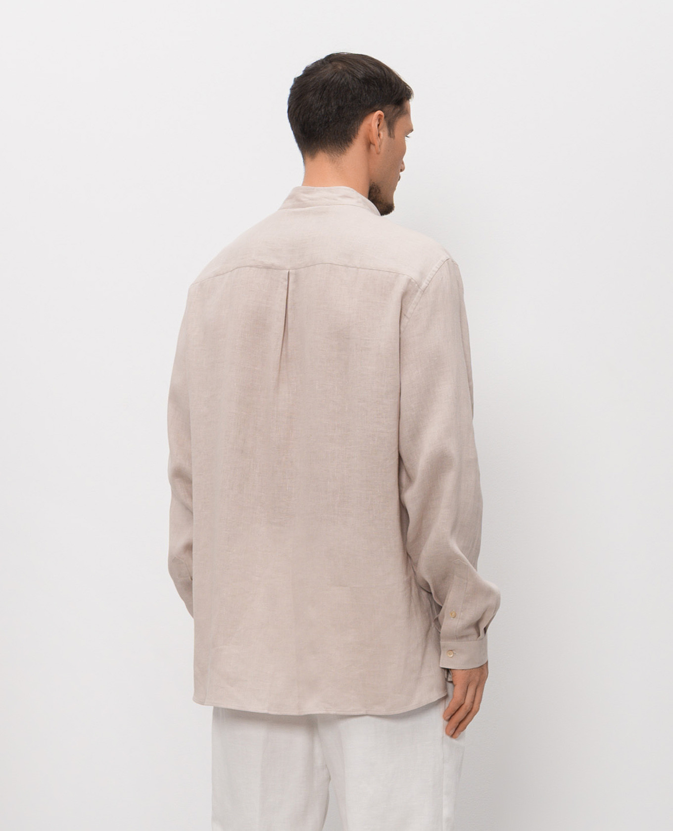

Beige linen shirt Brunello Cucinelli