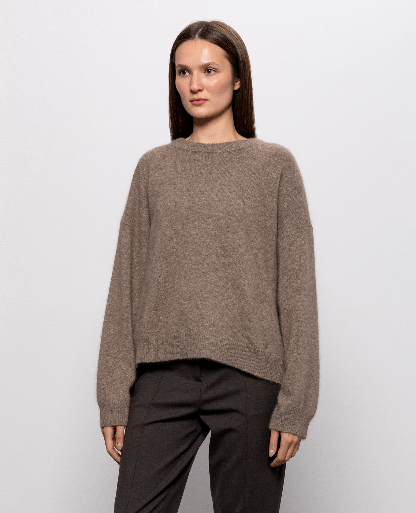 Brown wool sweater TRISTAN LOD Loulou de Saison 3