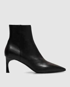 AGL Black leather ankle boots TAYLOR TAYLOR