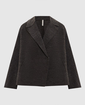 BOBOUTIC Brown jacket with silk 5049