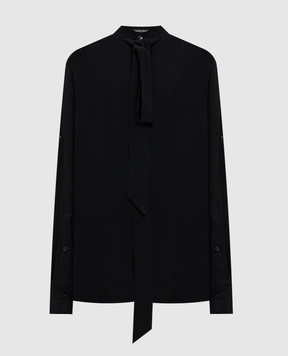 Ann Demeulemeester Dien black polka dot blouse B0013768FA713